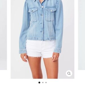 PAIGE Sky Blue Jean Jacket